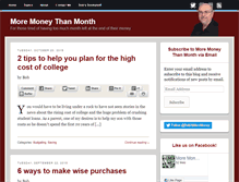 Tablet Screenshot of moremoneythanmonth.com